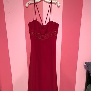 Simple Red Dress